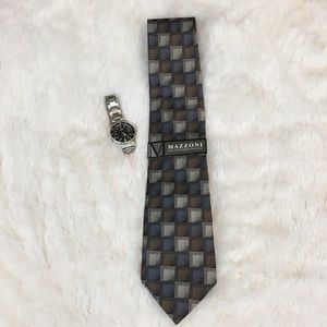 Mazzoni 100% Silk Tie